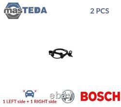 0 986 594 665 Abs Wheel Speed Sensor Pair Rear Bosch 2pcs New Oe Replacement