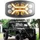 10 LED Work Warning Light Roof Spot Lights Driving Lamp For Land Rover Defender