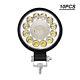 10 x LED Work Light Flood SPOT Lights For Truck Off Road Tractor ATV Round 66W