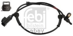 106674 Abs Wheel Speed Sensor Pair Rear Febi Bilstein 2pcs New Oe Replacement