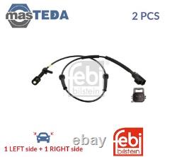 107212 Abs Wheel Speed Sensor Pair Front Febi Bilstein 2pcs New Oe Replacement