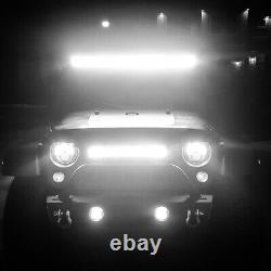 10D TRi-Row 32Inch 1800W Curved LED Light Bar Spot Flood Offroad 34 35 Wire