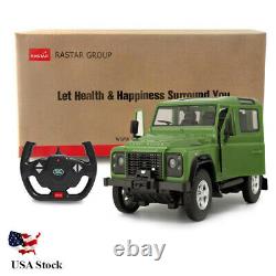 114 Green Land Rover Defender Model RC Off Road Jeep Kids Toy Model Car Gift