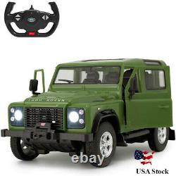 114 Green Land Rover Defender Model RC Off Road Jeep Kids Toy Model Car Gift