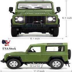 114 Green Land Rover Defender Model RC Off Road Jeep Kids Toy Model Car Gift