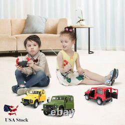 114 Green Land Rover Defender Model RC Off Road Jeep Kids Toy Model Car Gift