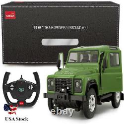 114 Green Land Rover Defender Model RC Off Road Jeep Kids Toy Model Car Gift