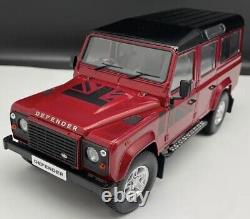 118 LAND ROVER Defender 110 1/18 4x4 Off Road Jeep RED