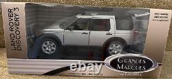 118 Land Rover Discovery 3 Off Road 4x4 Model Car 1/18 Silver Luxury