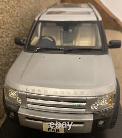 118 Land Rover Discovery 3 Off Road 4x4 Model Car 1/18 Silver Luxury