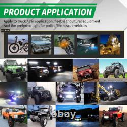 12-24V Car LED Work Light Bar Flood Spot Light Driving Offroad Truck SUV 4x4 ATV