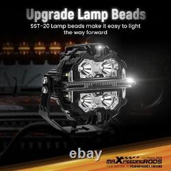 178W Glossy Black LED Driving Pod Lights For Off Road SUV White Amber DRL IP68 178W Glossy Black LED Driving Pod Lights For Off Road SUV White Amber DRL IP68