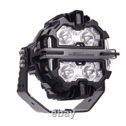 178W Glossy Black LED Driving Pod Lights For Off Road SUV White Amber DRL IP68