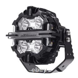 178W Glossy Black LED Driving Pod Lights For Off Road SUV White Amber DRL IP68