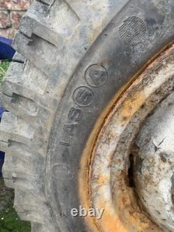 2 x Lassa 16 Tyres 2 x Camac 7 16 Tyres Wheels off road Land Rover military
