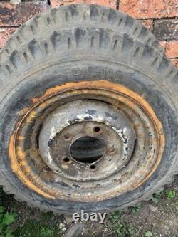 2 x Lassa 16 Tyres 2 x Camac 7 16 Tyres Wheels off road Land Rover military