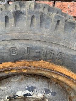 2 x Lassa 16 Tyres 2 x Camac 7 16 Tyres Wheels off road Land Rover military