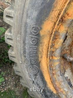 2 x Lassa 16 Tyres 2 x Camac 7 16 Tyres Wheels off road Land Rover military