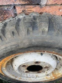 2 x Lassa 16 Tyres 2 x Camac 7 16 Tyres Wheels off road Land Rover military