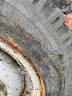 2 x Lassa 16 Tyres 2 x Camac 7 16 Tyres Wheels off road Land Rover military