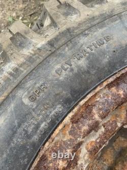 2 x Lassa 16 Tyres 2 x Camac 7 16 Tyres Wheels off road Land Rover military