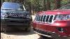 2012 Land Rover Lr4 Vs Jeep Grand Cherokee Off Road Mashup Review