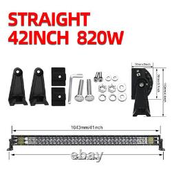 22 32 42 50 52 Off Road LED Light Bar Spot Flood Work Lamp for 4x4 ATV SUV