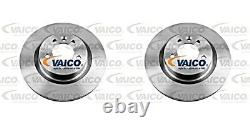 2X Front Brake Disc VAICO Fits LAND ROVER Discovery III SDB000612