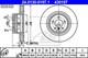 2x Brake Disc ATE Fits LAND ROVER Range Rover III SDB500192