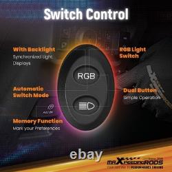 3.5 160W LED Pod Lights For Off Road Driving Spot Beam RGB DRL White Amber IP68