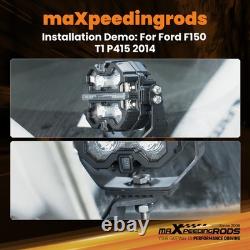 3.5 160W LED Pod Lights For Off Road Driving Spot Beam RGB DRL White Amber IP68