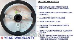 3 Spoke Steering Wheel & Snap Off Boss Kit Fit 48 Spline Land Rover Defender New