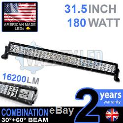 30 180w LED Light Bar Combo IP68 XBD Driving Light Alloy Off Road 4WD Boat