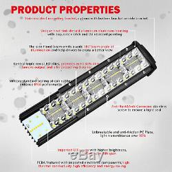 32inch off road led light bar led lights 12v + 2x Pods led work light + harness