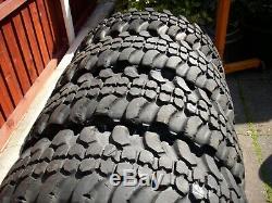 4 X Extreme Off Road Tyres With Land Rover Steel Wheels 31-10-50-15