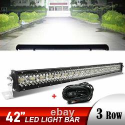 42Inch 1600W COMBO LED Light Bar Offroad for Jeep Ford 4WD SUV ATV Truck 4044