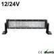 4D 13.5 72w LED Light Bar Combo IP68 Driving Light Alloy Off Road 4WD Boat