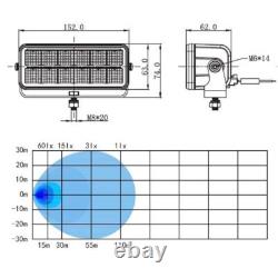 4X 12V 24V LED Work Light Flood Spot Lights Driving Lamp Offroad Car SUV 4x4