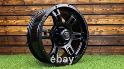 4X R15 5X114.3 Off-Road Style Black ET0 Wheels Fits For 4x4, Jeep Cheroke