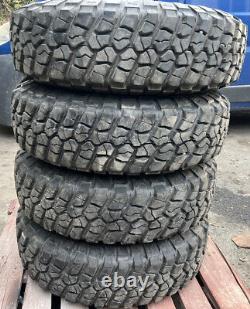 4XBF Goodrich Mud-Terrain KM2 235/85 R16 Off Road Tyres Land Rover Defender