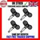 4x Tpms Tyre Pressure Sensor Fits Mercedes E-class E 350 Cgi 2007-08 36118378682