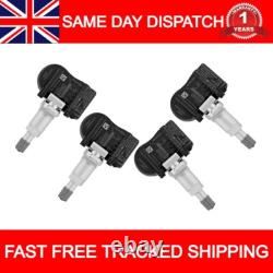 4x Tyre Pressure Monitoring Sensor 433mhz Fits Jaguar I-pace X590 Ev400 2018-on
