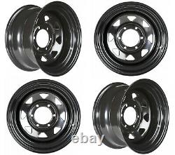 4x Wheel Steel 4x4 16x7 5x120,65 Et+15 Off Road Set Land Rover Discovery 2