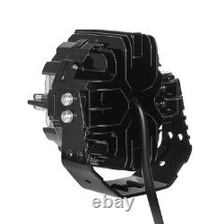 5 212W LED Driving Light Spot Beam RGB DRL For SUV 4X4 ATV Off Road Round IP68