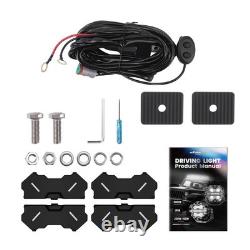 5 212W LED Driving Light Spot Beam RGB DRL For SUV 4X4 ATV Off Road Round IP68
