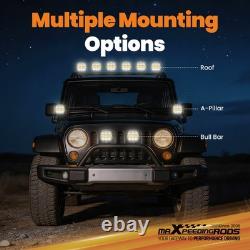5 Inch Universal 60W LED Driving Light Off-Road Spot Flood White Amber IP67