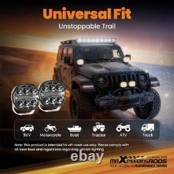 5 Inch Universal 60W LED Driving Light Off-Road Spot Flood White Amber IP67