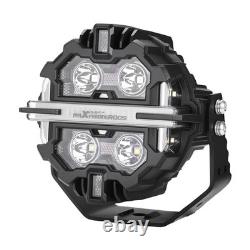 5 LED Work Light Pods 212W Spot RGB DRL IP68 For Marine ATV UTV 4WD Off Road