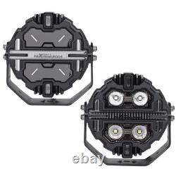 5 LED Work Light Pods 212W Spot RGB DRL IP68 For Marine ATV UTV 4WD Off Road