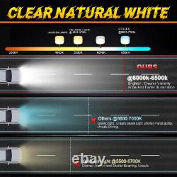 50inch LED Light Bar 870W Truck Offroad Slim Combo Light Single Row Wire Harness